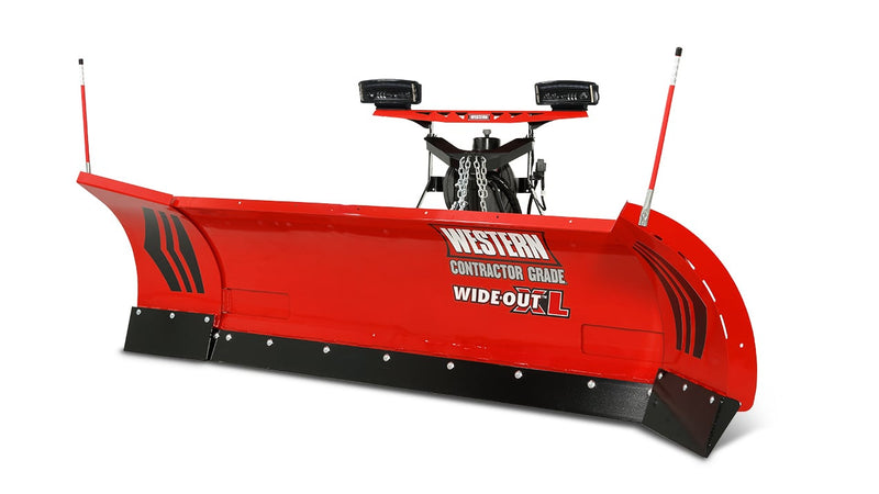 WESTERN 8'6"-11' WIDE OUT XL Adjustable Winged Snowplow