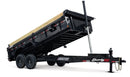 LIBERTY 83"x14' 14K TELESCOPIC Dump Trailer