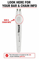 STIHL OEM 3612 005 0061 PICCO™ Duro 3 PD3 Carbide Chainsaw Chain – 18"