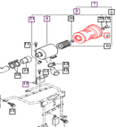 Mahindra OEM 17401012221 Outer Air Filter for 7010 Tractors