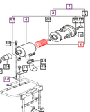 Mahindra OEM 17401012231 Inner Air Filter for 7010 Tractors