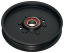 Hustler OEM 602304 Hydraulic Drive Flat Idler Pulley (5.00") Fits X-ONE, X-RIDE Models.