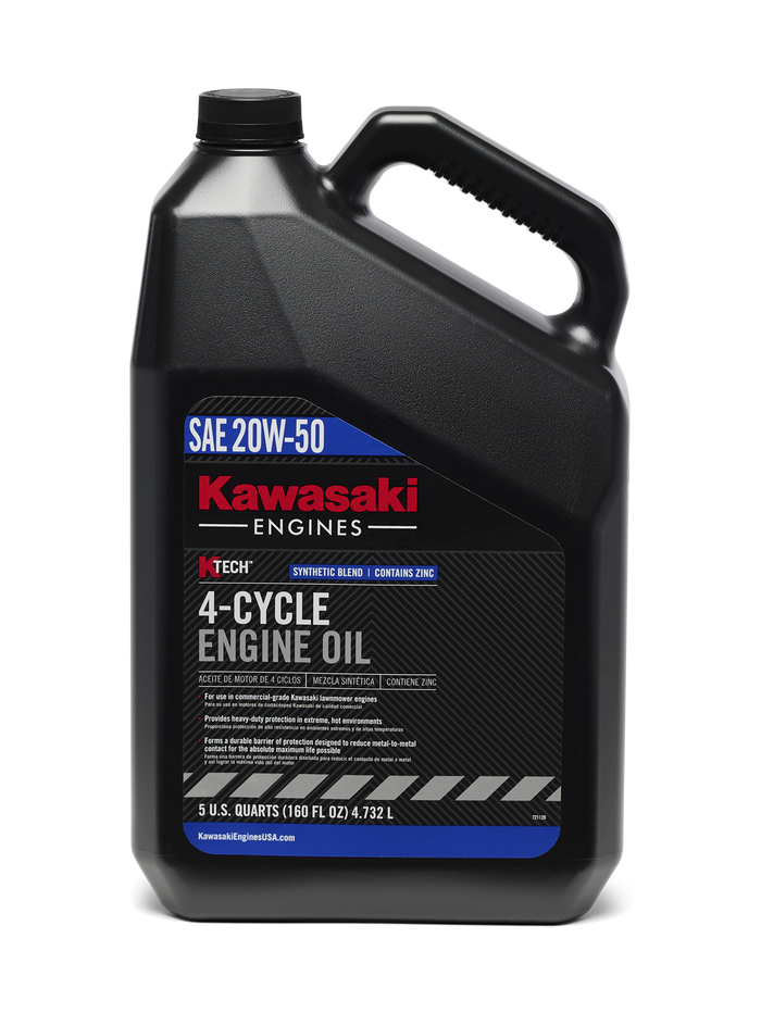Kawasaki OEM 99969-6504 SAE 20W-50 KTECH Engine Oil (5 qt)