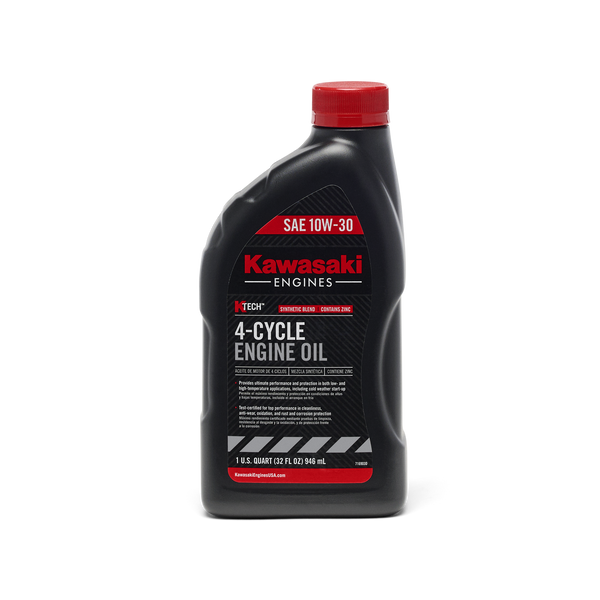 Olio Motore Kawasaki Ktech 10W-30 – Confezione 6 Quarti (5,4 Litri) 4 Tempi
