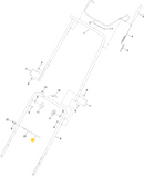 Toro OEM 139-3502 Switch Box Support Cap Fits Toro Select 21" Single Stage Power Clear Snowblower Models (with Electric Start).