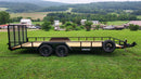 LIBERTY 83"x16'+2' DOVETAIL 7K Utility Trailer