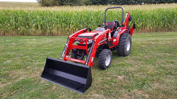 MAHINDRA 1626 HST W/LOADER & BACKHOE 16264FHRILB16