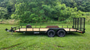 LIBERTY 83"x16'+2' DOVETAIL 7K Utility Trailer
