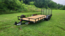 LIBERTY 83"x16'+2' DOVETAIL 7K Utility Trailer