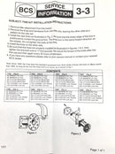 Genuine OEM BCS Tiller Tine Kit T30U. Includes Hardware! 1983 and Later