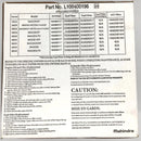 Mahindra Filter Genuine OEM Service Kit L1004000196. MAX Series