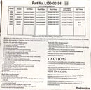 Mahindra Genuine OEM Filter Service Kit L1004000194 1635, 1640