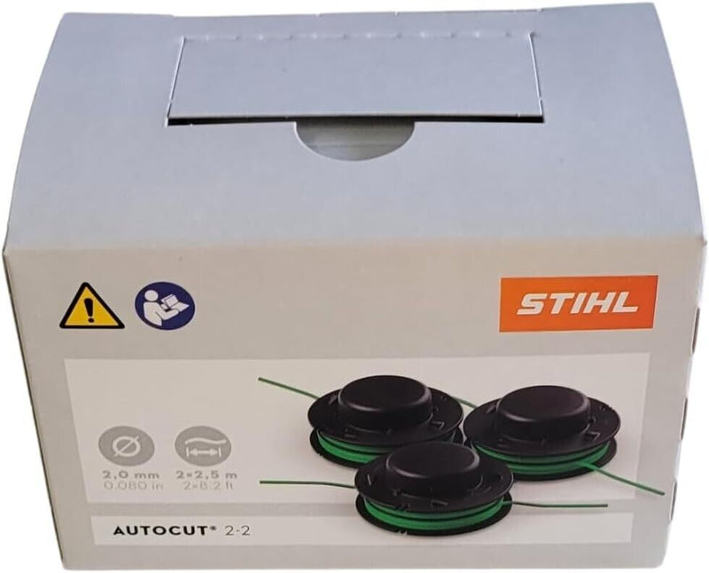 Stihl Genuine 3 Pack Prewound Spools for Autocut C3-2 4009 710 4306