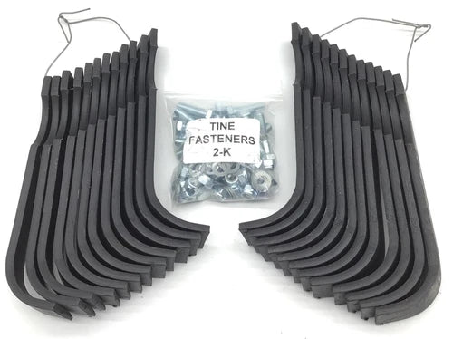 Genuine OEM BCS Tiller Tine Kit T30U. Includes Hardware! 1983 and Later