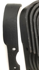 Genuine OEM BCS Tiller Tine Kit T20U. Includes Hardware! 1983 and Later