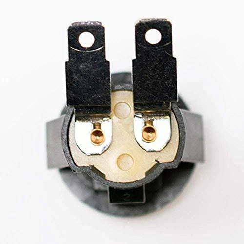 Toro snow blower ignition switch recessed hole with screwdriver