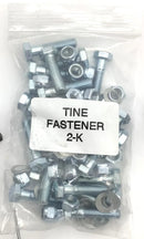 Genuine OEM BCS Tiller Tine Kit T26U. Includes Hardware! 1983 and Later