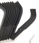 Genuine OEM BCS Tiller Tine Kit T26U. Includes Hardware! 1983 and Later