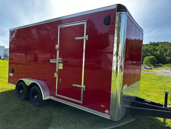 BRAVO 7' x 16' GREENPRO CARGO/ENCLOSED TRAILER GP716TA2