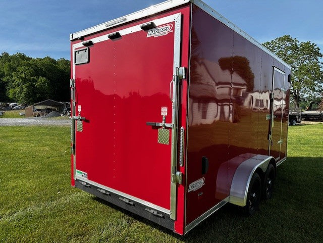 BRAVO 7' x 16' GREENPRO CARGO/ENCLOSED TRAILER GP716TA2