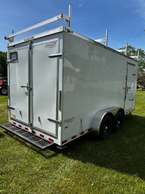 BRAVO 7' x 16' TRADESMAN CARGO/ENCLOSED TRAILER TM716TA3